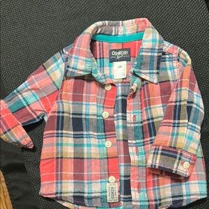 OshKosh B'gosh Plaid Kids Shirt - Multicolor